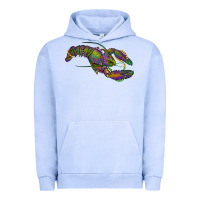 Pigment Grape Ice mardi gras lobster Urban Hoodie - RanaPortraitStore