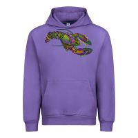 Tulip mardi gras lobster Urban Hoodie - RanaPortraitStore