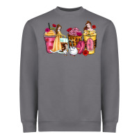 Storm princess cartoon coffee cups Heavyweight Sweatshirt - Zillion Design Studio