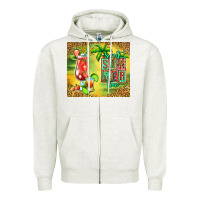 Oatmeal Heather sweet summer time margarita Zipper Hoodie - Jasminsmagicworld