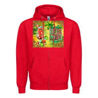 Red sweet summer time margarita Zipper Hoodie - Jasminsmagicworld