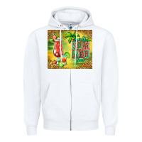 White sweet summer time margarita Zipper Hoodie - Jasminsmagicworld