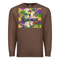 Chestnut mardi gras street lights Premium Sweatshirt - MaliasSmallBusiness