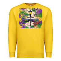 Lemon mardi gras street lights Premium Sweatshirt - MaliasSmallBusiness