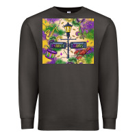 Smoke mardi gras street lights Premium Sweatshirt - MaliasSmallBusiness