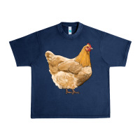 Navy chicken Urban Heavy Tee - RanaPortraitStore