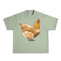 Oil Green chicken Urban Heavy Tee - RanaPortraitStore