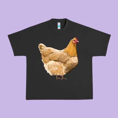 Chicken Urban Heavy Tee Designed By Ranaportraitstore