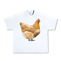 White chicken Urban Heavy Tee - RanaPortraitStore
