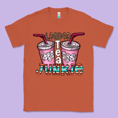 Loaded Tea Junkie Classic Tee Designed By Cowhidedigitalart