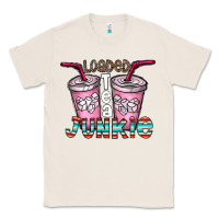 Natural loaded tea junkie Classic Tee - CowhideDigitalArt