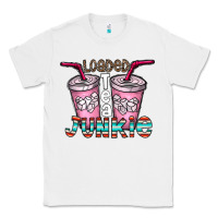 White loaded tea junkie Classic Tee - CowhideDigitalArt