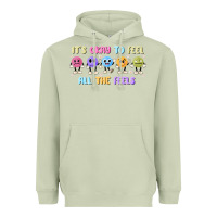 Matcha it's okay to feel all the feels Heavyweight Hoodie - MaliasSmallBusiness