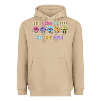 Mushroom it's okay to feel all the feels Heavyweight Hoodie - MaliasSmallBusiness