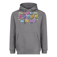 It's Okay To Feel All The Feels Heavyweight Hoodie | Teevron