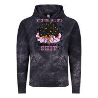 Cloud Black my crystal ball says you are full of Vintage Hoodie - Zillion Design Studio