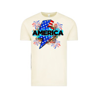 Vintage Arctic America with lightning bolt Vintage Tee - Zillion Design Studio