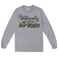 Heather Grey different au some Long Sleeve Tee - CowhideDigitalArt