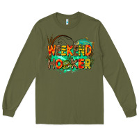 Army Green weekend hooker Long Sleeve Tee - AdoDesignShop
