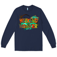Navy weekend hooker Long Sleeve Tee - AdoDesignShop