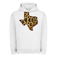Pigment Lunar Rock Western Texas Map Leopard Pattern Urban Hoodie - Bettercallsaul