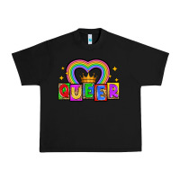 Black queer Urban Heavy Tee - Zillion Design Studio