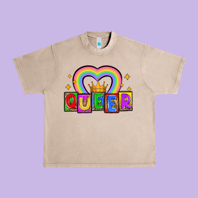 Queer Urban Heavy Tee Designed By Zillion Design Studio