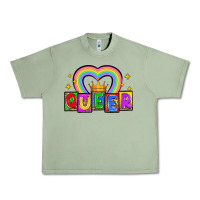 Oil Green queer Urban Heavy Tee - Zillion Design Studio