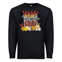 Black let's get cray crawfish boil Premium Sweatshirt - MaliasSmallBusiness