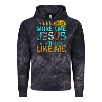 Cloud Black a little more like jesus a little less like me Vintage Hoodie - texasbilliewilder