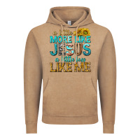 Vintage Coffee a little more like jesus a little less like me Vintage Hoodie - texasbilliewilder