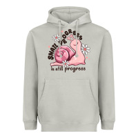 Moon Dust snail progress is stil progress Heavyweight Hoodie - MaliasSmallBusiness