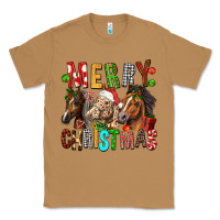 Toasted Coconut Merry christmas horses Classic Tee - FaDigitalArtStudio