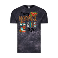 Cloud Black i was normal two kids ago Vintage Tee - texasbilliewilder