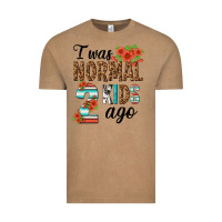 Vintage Coffee i was normal two kids ago Vintage Tee - texasbilliewilder