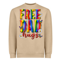 Mushroom free dad hugs Heavyweight Sweatshirt - texasbilliewilder