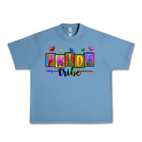 Pebble Blue pride tribe Urban Heavy Tee - Zillion Design Studio