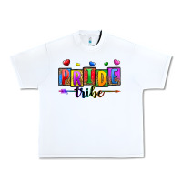 White pride tribe Urban Heavy Tee - Zillion Design Studio