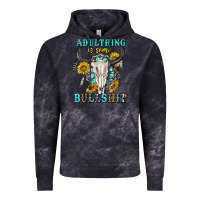 Cloud Black adulthing is some bullshit with sanflowers and gamstone  tbw Vintage Hoodie - texasbilliewilder