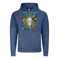 Vintage Denim adulthing is some bullshit with sanflowers and gamstone  tbw Vintage Hoodie - texasbilliewilder