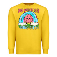 Lemon your anxıett is a lying bitch malia Premium Sweatshirt - MaliasSmallBusiness
