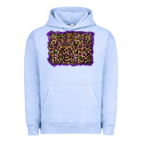 Pigment Grape Ice mardi gras leopard background Urban Hoodie - RanaPortraitStore