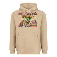 Mushroom cozy bookish weekend Heavyweight Hoodie - MaliasSmallBusiness