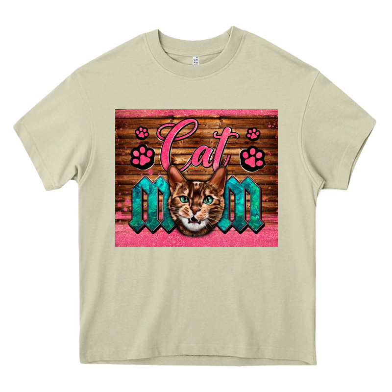 Western Cat Mom Heavy Core Tee by LillyAllenDesigns | Teevron