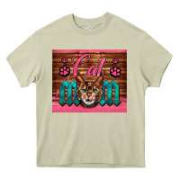 Mossy Western Cat Mom Heavy Core Tee - LillyAllenDesigns