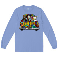 Farm Life Truck Autism Long Sleeve Tee | Teevron