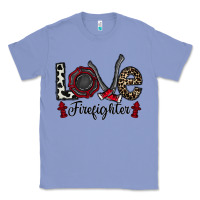 Colony Blue love firefighter Classic Tee - CowhideDigitalArt