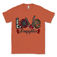 Copper love firefighter Classic Tee - CowhideDigitalArt