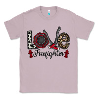 Lilac love firefighter Classic Tee - CowhideDigitalArt