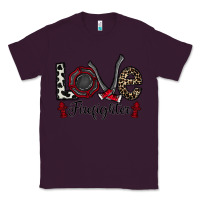 Plum love firefighter Classic Tee - CowhideDigitalArt